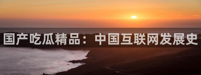 废太子在七零吃瓜看戏：国产吃瓜精品：中国互联网发展史